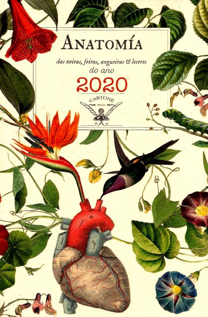 Axenda 2020 Anatomía das xeiras, feiras, angueiras & leceres do ano 2020 - Librería Abrente