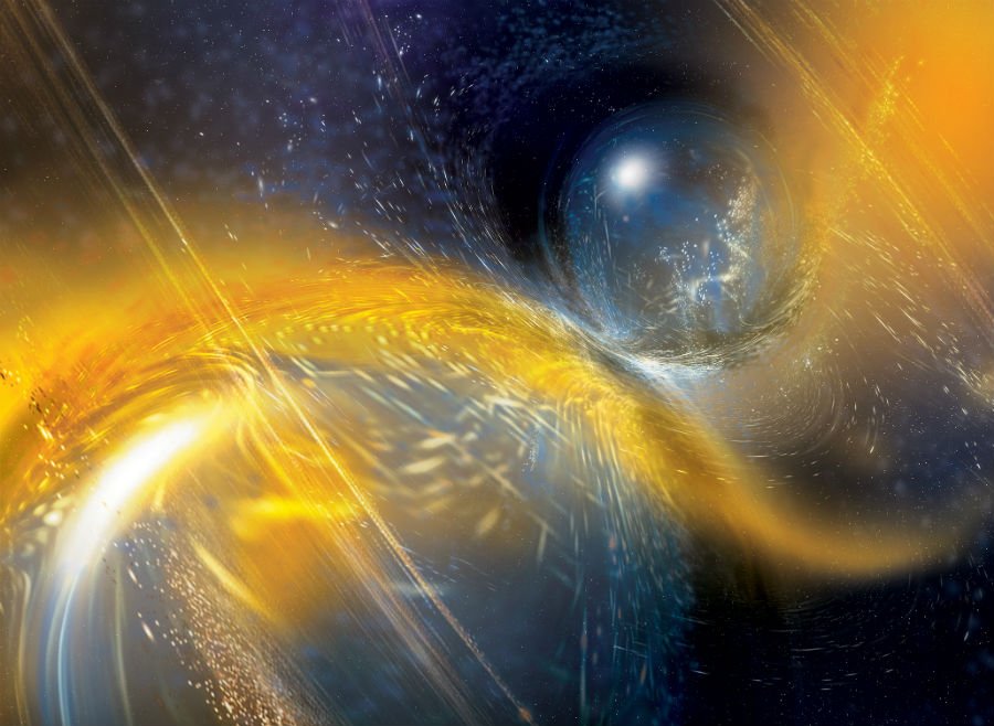 Galicia, presente na detección da segunda colisión de estrelas de neutróns