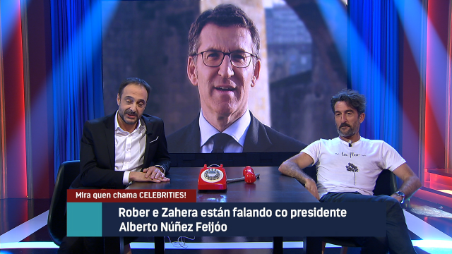 O programa "tótem" de Feijóo na TVG levará a 40 persoas de público a pesar de que non rematou a corentena