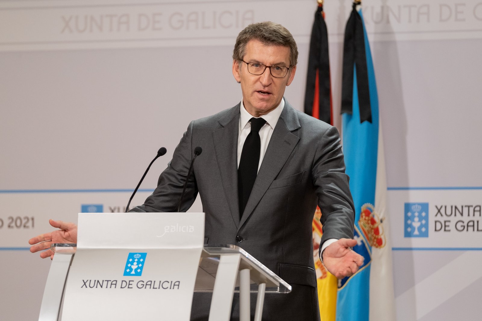 12-X: Feixoo afirma que se non gaña con maioría absoluta “non volverei ser presidente da Galiza nunca máis"