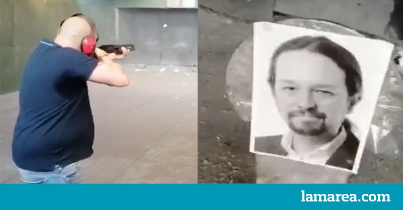 Prácticas de tiro contra fotos de varios integrantes del Gobierno | lamarea.com