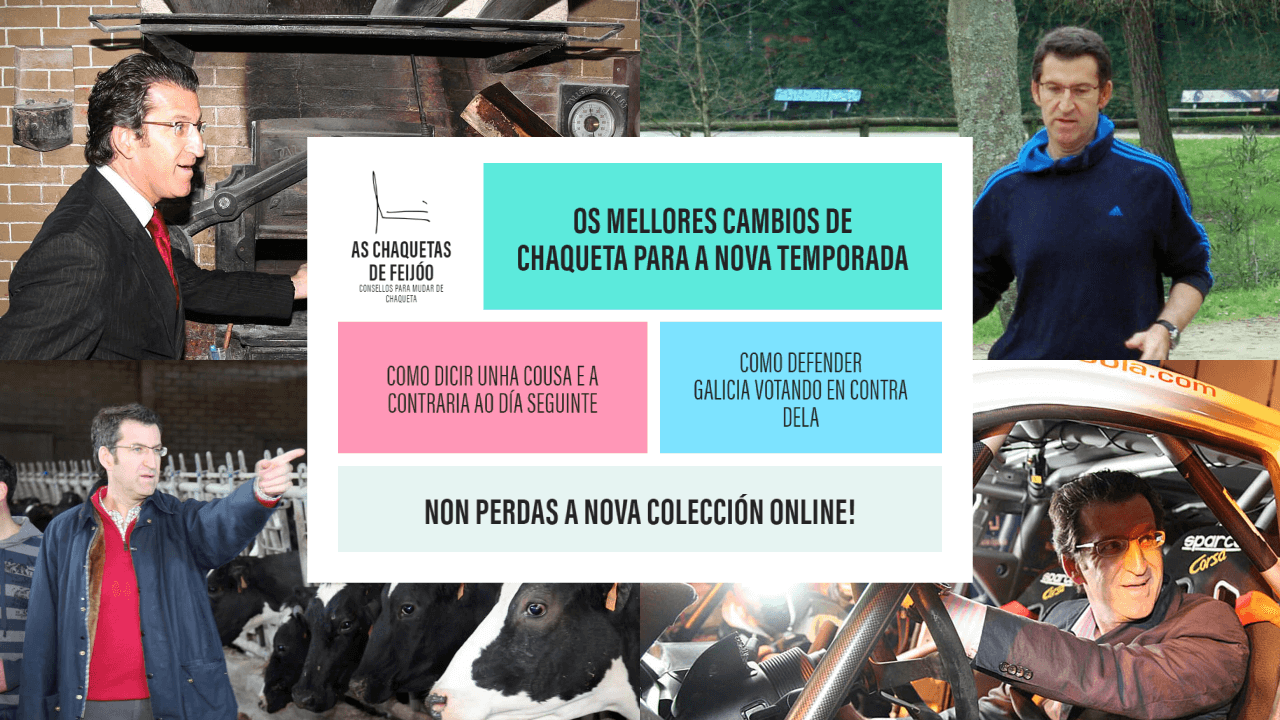 As chaquetas de Feijóo