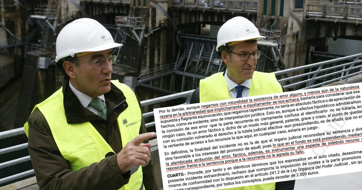 O Supremo ve "sorprendente" un novo intento de Iberdrola de reducir o imposto galego aos encoros e lémbralle que "abusa" da xustiza - Praza Pública
