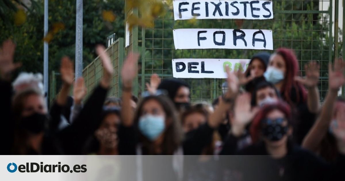 Tres antifascistas detenidos en la protesta contra la manifestación de la extrema derecha en Valencia