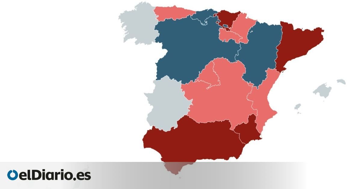 MAPA | Estas son las comunidades que cierran perimetralmente por el coronavirus durante el puente de diciembre