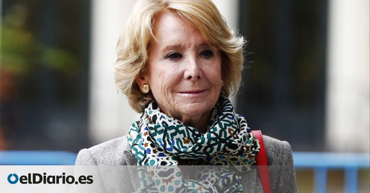 Esperanza Aguirre: "Casado y Abascal tienen que unirse porque son dos patriotas"