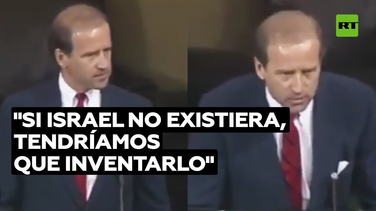 "Tendríamos que inventar un Israel": Biden en 1986 - YouTube