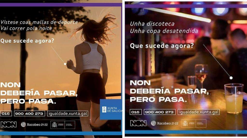 Polémica coa campaña da Xunta para o 25-N: "Non debería pasar, pero pasa"