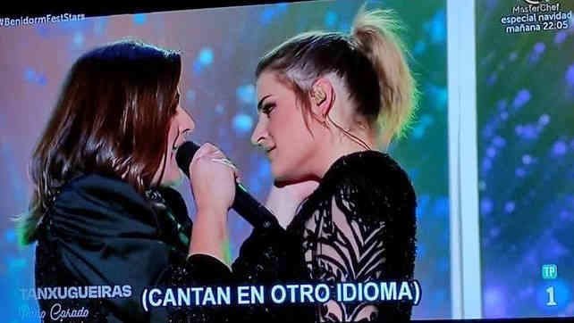 Volve a polémica a RTVE e ao Benidorm Fest co galego como protagonista