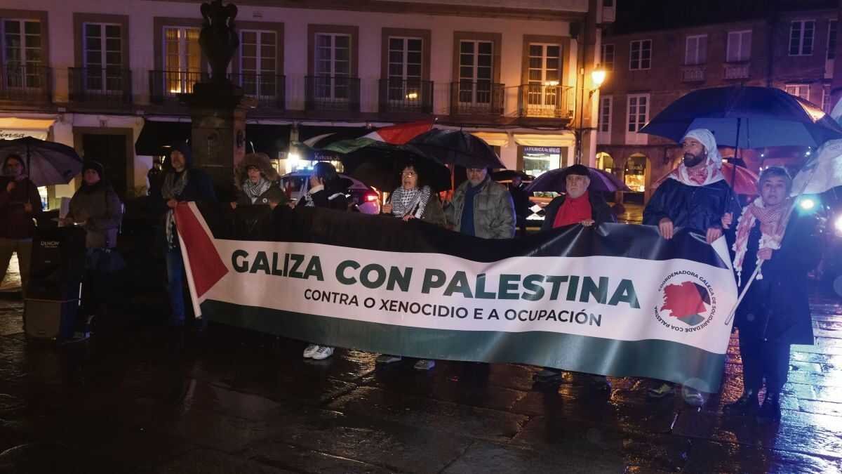 Galiza non esquece Palestina: denuncia tres meses de "apagamento informativo" e un acordo de paz sometido á axenda de Trump