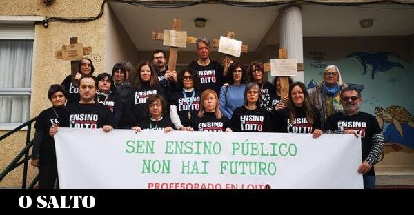 O profesorado galego desafía o desmantelamento da educación pública cunha nova folga contra a Xunta - El Salto - Galiza