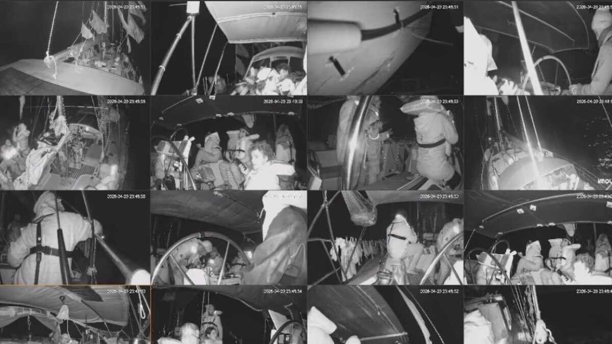 A flotilla a Gaza é interceptada con "armas de asalto semiautomáticas" por "lanchas militares" de Israel