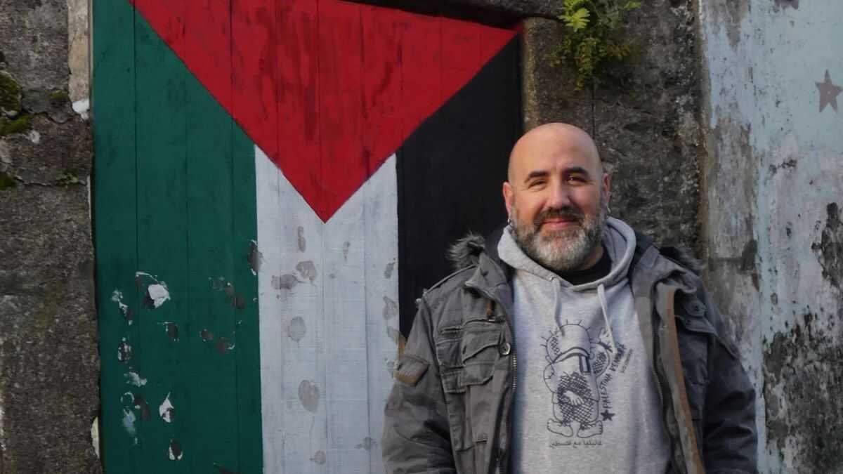 Queda arquivada de forma definitiva a causa contra Bruno Lopes, investigado por un suposto delito de odio pola súa defensa da Palestina